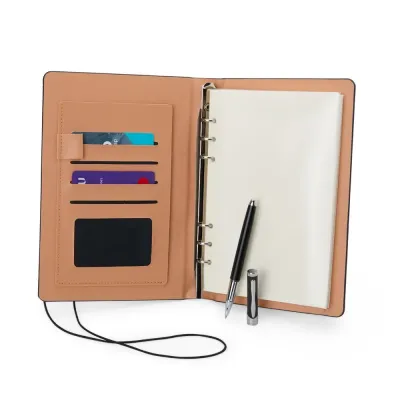 Caderno Fichario com Caneta - 2 Peçaso
