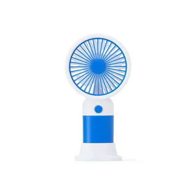 Mini Ventilador Recarregável Azul