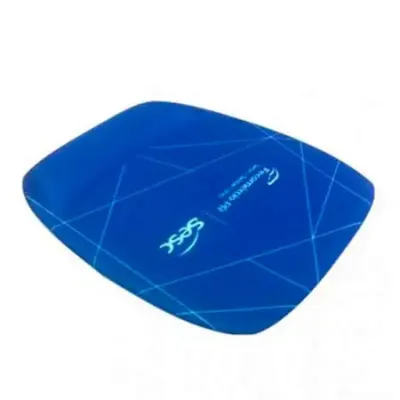 Mouse pad ergonômico azul