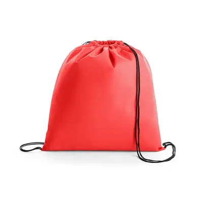 Sacola tipo mochila em non-woven vermelha (TNT) - 1770520