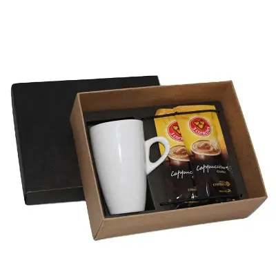Kit café personalizado em caixa de papel duplex - 894485