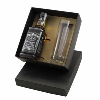 Kit whisky Jack Daniels com copo de 300ml