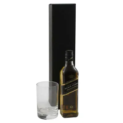 Kit whisky Johnnie Walker 200ml com um copo