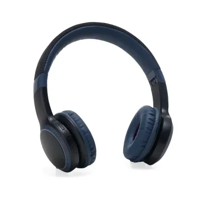 Headphone com Bluetooth Preto e Azul - 1927054