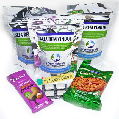 Kit de boas vindas para Convenções, Workshops e Palestras.