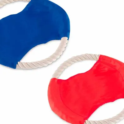 Frisbee para pet nas cores azul e vermelho - 669788