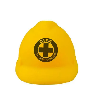 Anti-stress capacete Amarelo