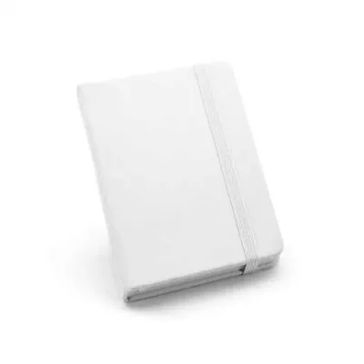 Caderno capa dura branco Personalizado - 1523307
