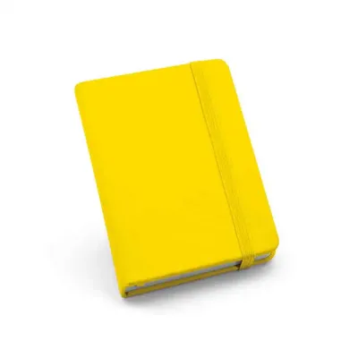 Caderno capa dura amarelo Personalizado