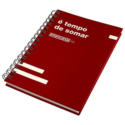 Caderno Capa Dura Wire-o Personalizado