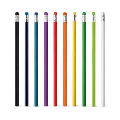 Lápis com borracha personalizado - opções de cores - 1525645
