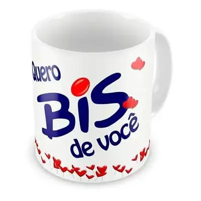 Caneca de cerâmica ou porcelana personalizada