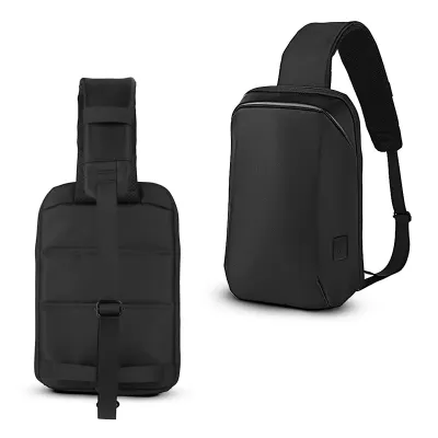 Mochila Transversal Preta