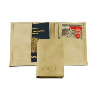Porta passaporte personalizado