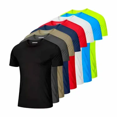 Camiseta Dry-Fit: várias cores