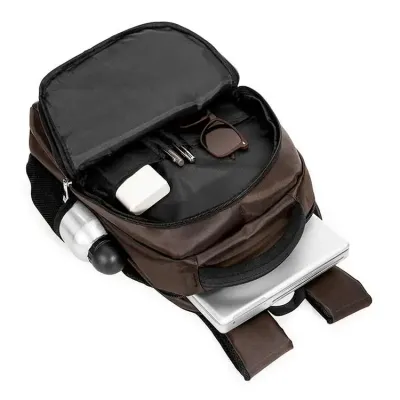 Mochila poliéster com compartimento principal com bolso para notebook 14 polegadas - 1014310