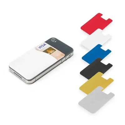 Porta cartões para smartphone com autocolante em diversas cores