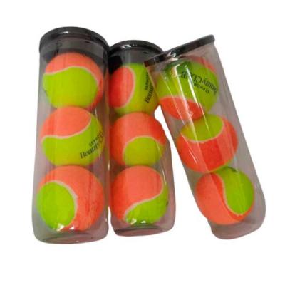 Pack sem logo com 3 bolas personalizadas - laranja e amarela - 1494181