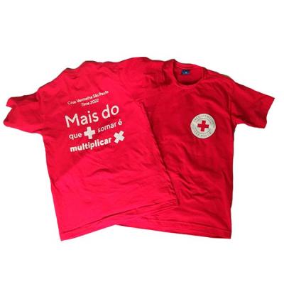 Camiseta personalizada vermelha - 1691848