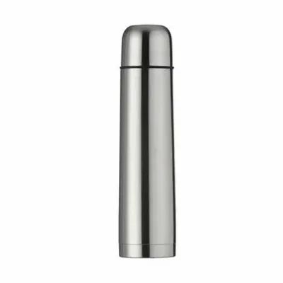 Garrafa Térmica 1L inox com tampa rosqueável,