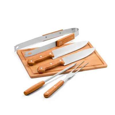 Kit churrasco com 5 peças