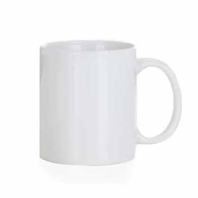 Caneca de cerâmica lisa