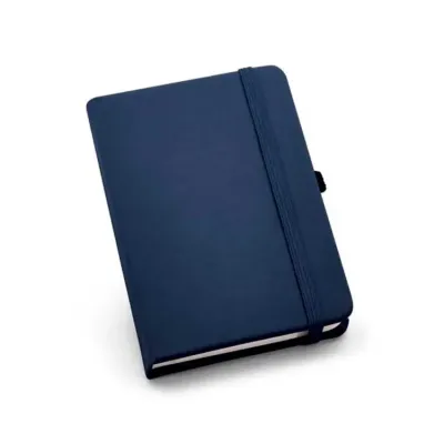 Caderno capa dura personalizado em azul escuro - 1223003