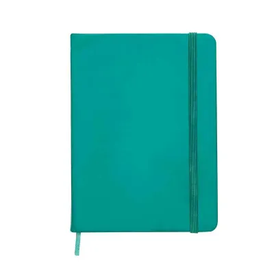 Caderneta na cor verde claro