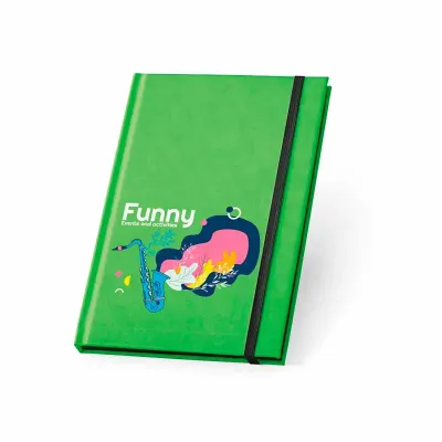 Caderno Personalizado na cor verde - 1223365