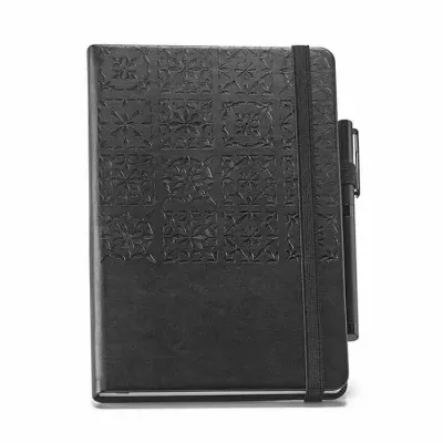 Caderno A5 com porta caneta  - 1223416