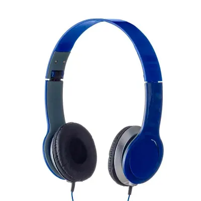 Fone de ouvido estéreo articulável em azul - 1215987