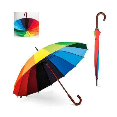 Guarda-chuva multi colorido