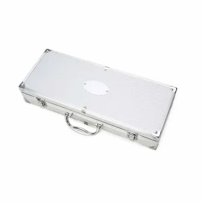 Kit churrasco personalizado em maleta de alumínio - 1225929
