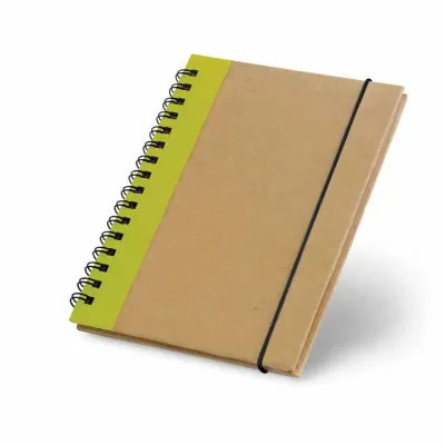 Caderno capa dura e elástico A6  - 1450000