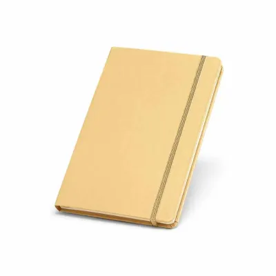 Caderno A5 com 80 folhas dourado - 1514298