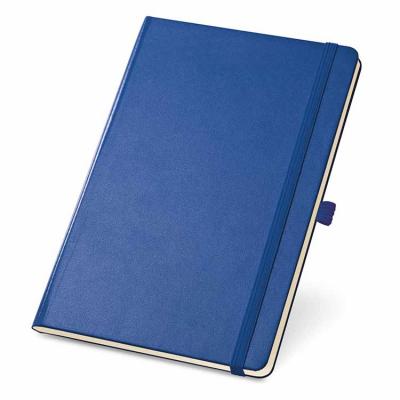 Caderno A5 com 80 folhas não pautadas - azul