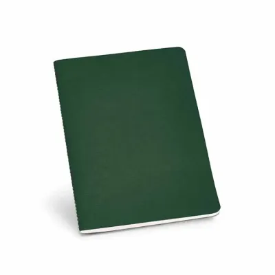 Caderno A5 com 40 folhas pautadas - verde - 1513947