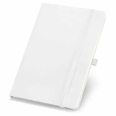 Caderno B6 com capa dura branca - 1514208