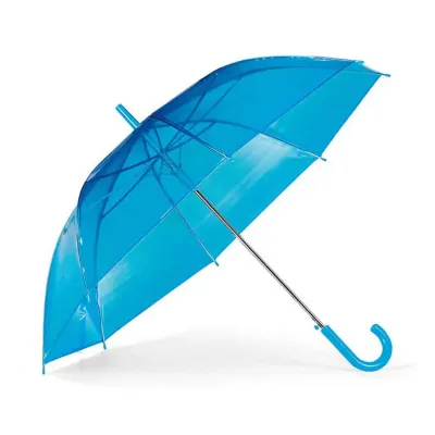 Guarda-chuva transparente 99143 azul