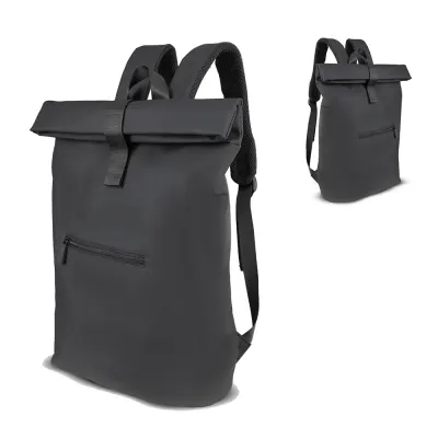 Mochila em 100% PU com interior em poliéster 210D 