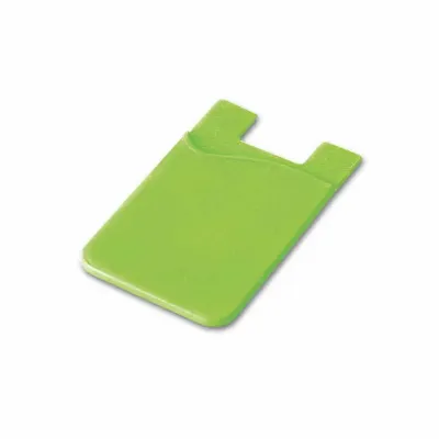 Porta cartões para celular verde - 1449065