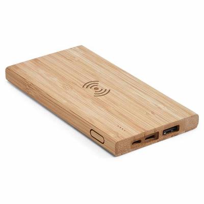 Bateria portátil em bambu Personalizada - 1291314