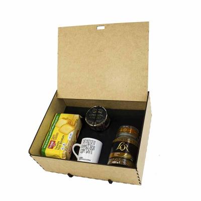 Kit Café da manhã personalizado na caixa e na xicara