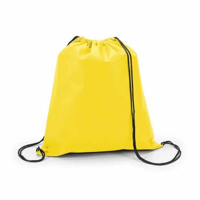 Saco mochila personalizado na cor amarela - 1290752