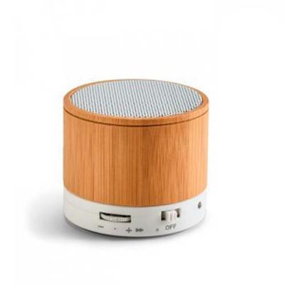 Caixa de Som Bluetooth Bambu Personalizada - 1388159