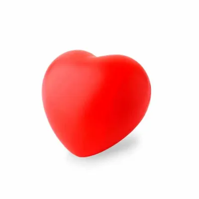 Coração em vinil personalizado vermelho