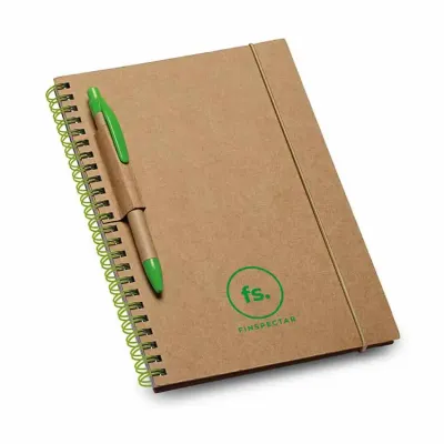 Caderno B6 Espiral Ecológico Personalizado