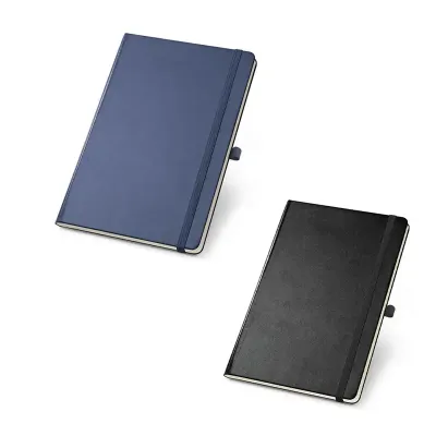 Cadernos A6 - azul e preto