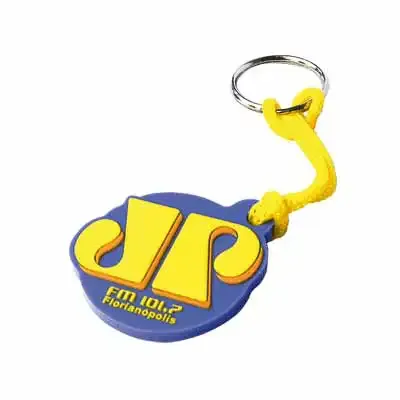 Chaveiro emborrachado personalizado