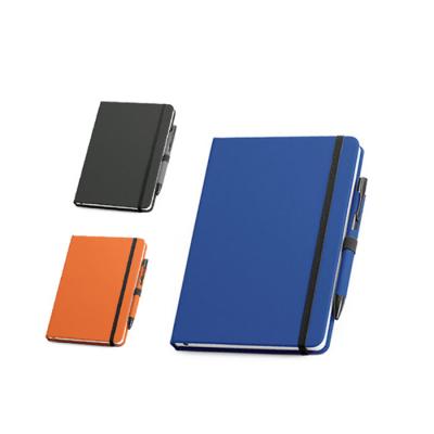 Kit caderno e caneta (3 cores)